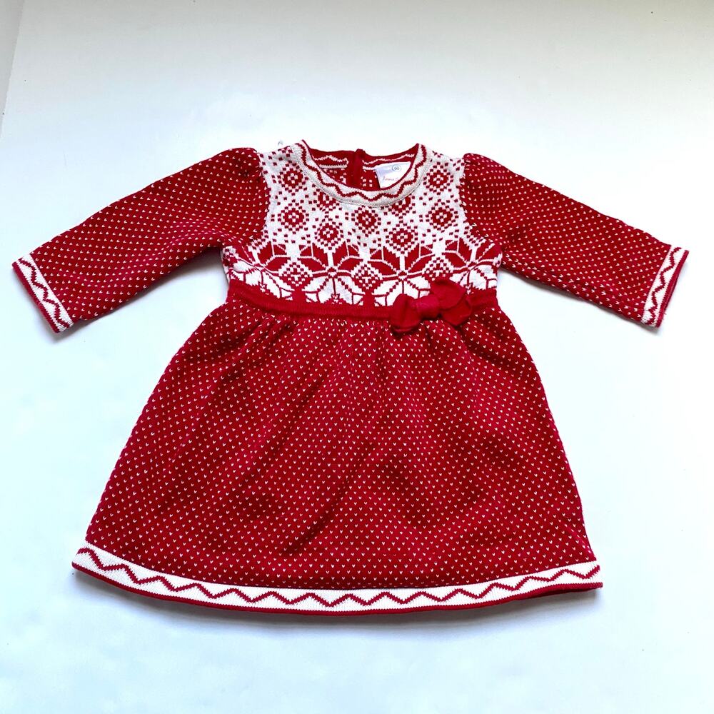 Hanna Andersson Red Sweater Dress
